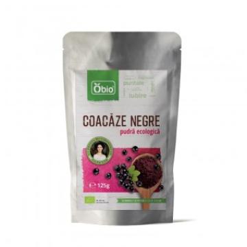 Pudra eco coacaze negre 125g Obio