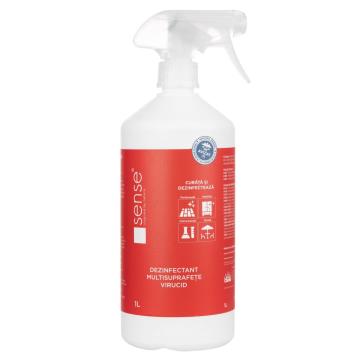 Dezinfectant multisuprafete virucid Sense 1000 ml de la Xtra Time Srl