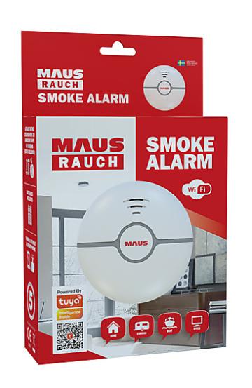 Detector de fum profesional Smart Maus Rauch wifi de la Evia Store Consulting Srl