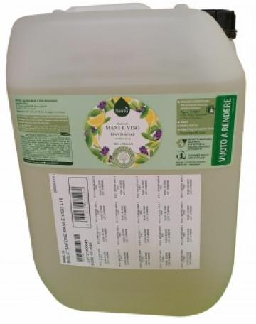 Sapun lichid ecologic cu lavanda si Vitamina E Biolu 10L