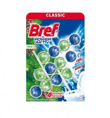 Odorizant WC Bref WC Power Aktiv Pin 3x50g de la Supermarket Pentru Tine Srl