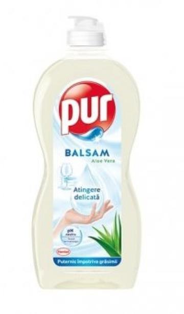 Detergent de vase Pur 450ml Balsam, Aloe Vera