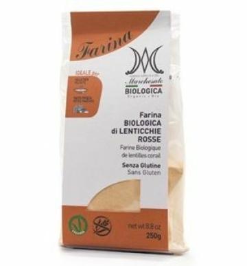 Faina de linte rosie fara gluten eco 250g Marchesato de la Supermarket Pentru Tine Srl