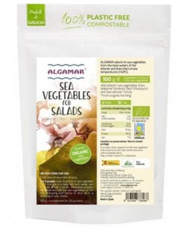 Mix de alge marine pentru salata eco 50g Algamar