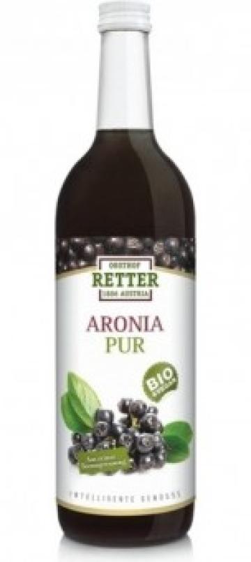 Suc de aronia pur bio 750ml Retter