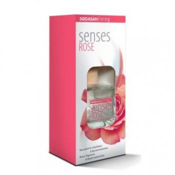 Odorizant de camera Senses trandafir 200ml Sodasan de la Supermarket Pentru Tine Srl