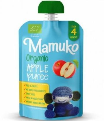 Piure de mere bio 100 g Mamuko