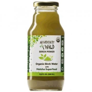 Seva de mesteacan cu matcha bio 330ml Absolutely Wild de la Supermarket Pentru Tine Srl