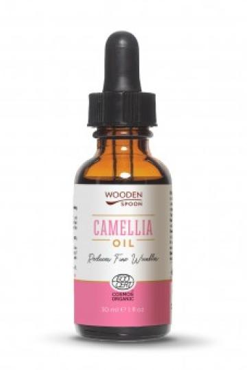 Ulei de Camelia, bio, 30ml, Wooden Spoon