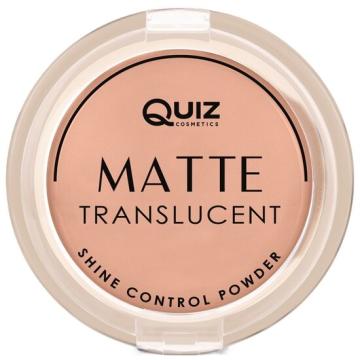 Pudra Matte translucent Quiz Cosmetics nr.02, 10g de la M & L Comimpex Const SRL