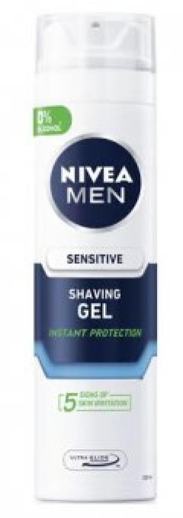 Gel de ras Nivea Men Sensitive 200ml