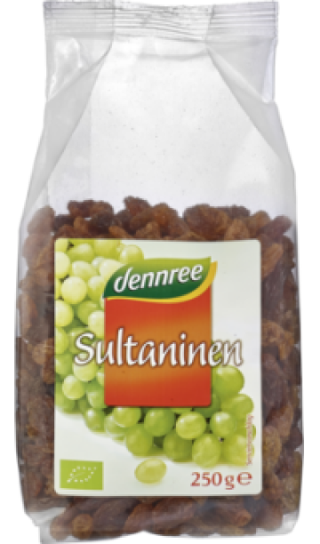 Stafide bio 250g Dennree de la Supermarket Pentru Tine Srl