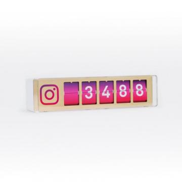 Contor in timp real pentru Instagram Smiirl Numar cifre - 7