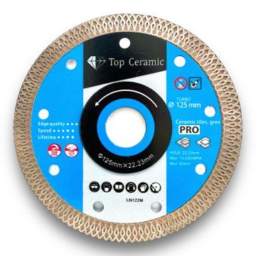 Disc diamantat Turbo diametru 125mm Top Ceramic 79387