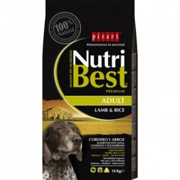 Hrana caini NutriBest Premium Miel si Orez 15kg Adult