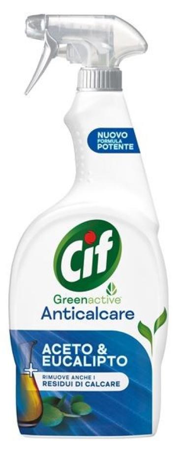 Solutie anticalcar cu otet si eucalipt Cif, 650 ml