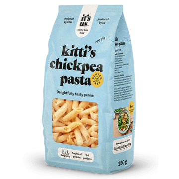 Paste fainoase Penne fara gluten din naut Kitti s 200g de la Naturking Srl