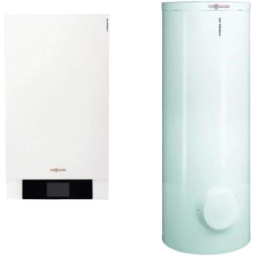 Centrala termica Vitodens 200-W 49 Boiler 300 solar B2HAR57