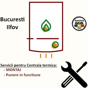 Montaj + PIF Centrala termica instant max 26 kW de la IV & P Instalatii Srl