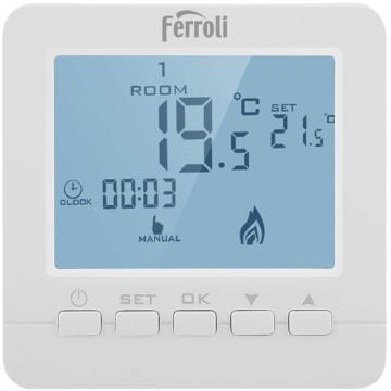 Termostat cu fir Fer 105 de la IV & P Instalatii Srl