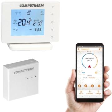 Termostat wifi fara fir E400RF de la IV & P Instalatii Srl