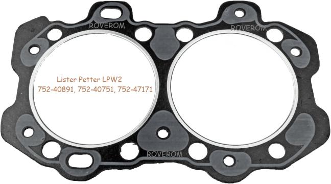 Garnitura chiuloasa Lister Petter LPW2, Onan DN2M de la Roverom Srl