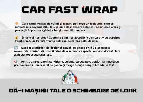 Imprimari auto de la Car Fast Wrap S.R.L.