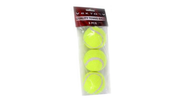 Minge de tenis, set de 3 Vektory Sport