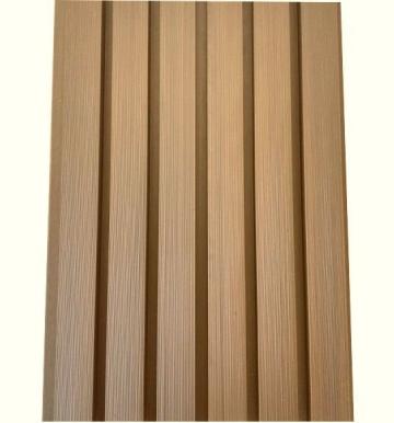 Lambriu WPC, riflaj, culoare Teak