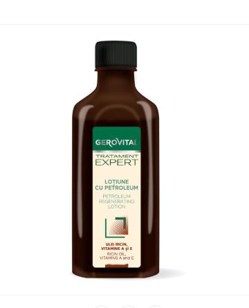 Lotiune Gerovital Tratament Expert cu petroleum, 100 ml de la D.r.s. Birotic Distribution S.r.l.