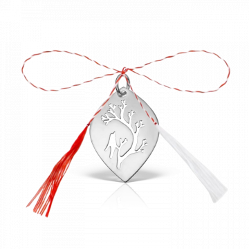 Pandantiv martisor din argint, Singing Bird de la Atelier Lolit Srl