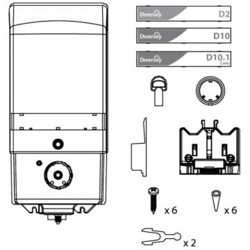 Dispenser Divermite S 1buc. - Suma D2 / D10 / D10.1 de la Xtra Time Srl