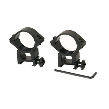 Inele de montura pentru lunete airsoft, 22 mm, metalice