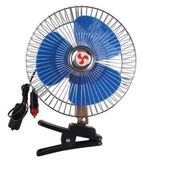 Ventilator auto 12 volti oscilant cu suport metalic inclus