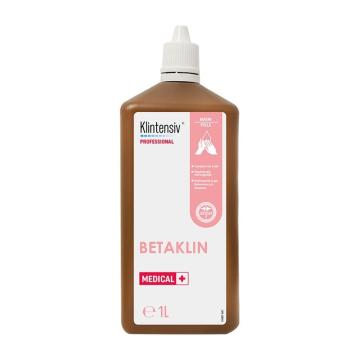 Solutie dezinfectanta cu betadina Betaklin - 1 litru de la Medaz Life Consum Srl