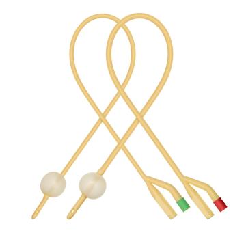 Sonde Foley cu 2 cai, adulti, cu balon - 22 FR - 10 buc