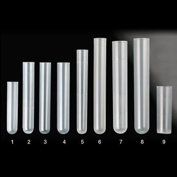 Eprubeta plastic (PP) cu fund rotund - 12 x 75 mm - 5 ml de la Medaz Life Consum Srl