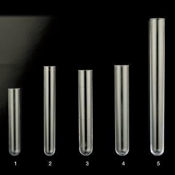 Eprubeta plastic (PS) cu fund rotund - 13 x 75 mm - 5 ml de la Medaz Life Consum Srl