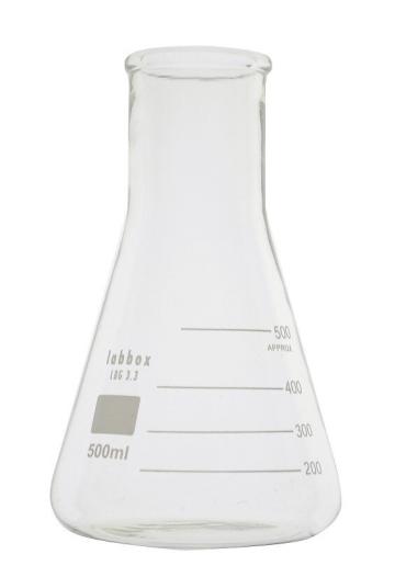 Pahar Erlenmayer cu gat larg - 2000 ml de la Medaz Life Consum Srl