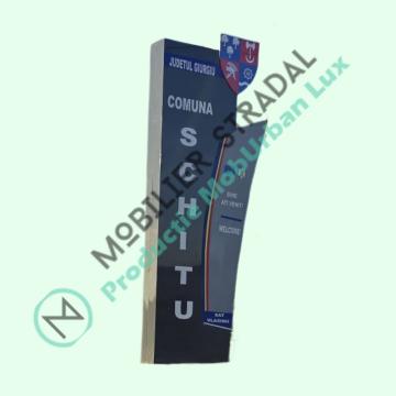 Totem intrare-iesire localitate #T309 de la Moblux Stradal SRL