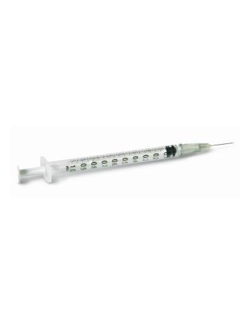 Seringa 1 ml cu ac 27Gx 1/2 - pentru insulina