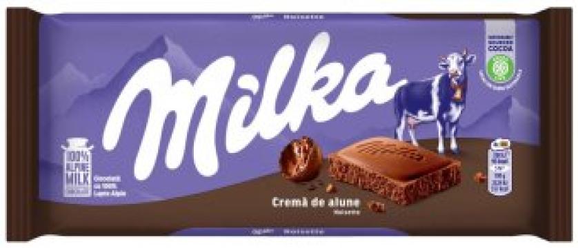 Ciocolata Milka Noisette 90g de la Supermarket Pentru Tine Srl
