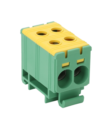 Clema de derivatie Fleal 35/2ZS verde-galben