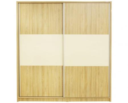 Dulap cu usi culisante Milano, 206 x 220 x 60 cm de la Sembazuru Art Srl