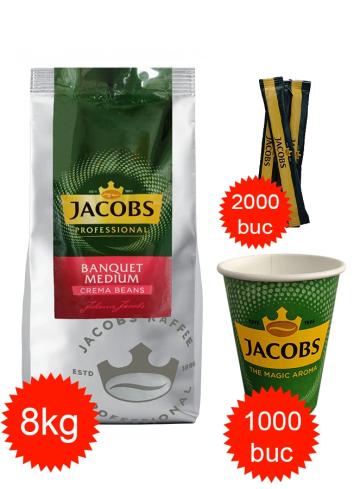 Pahare 12oz Jacobs Banquet Medium si zahar Jacobs de la Vending Master Srl