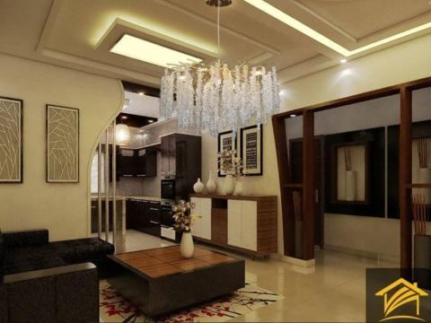 Candelabru decorativ cu 8 surse de lumina 800 x 300mm de la PDET Atlantic Distribution Srl