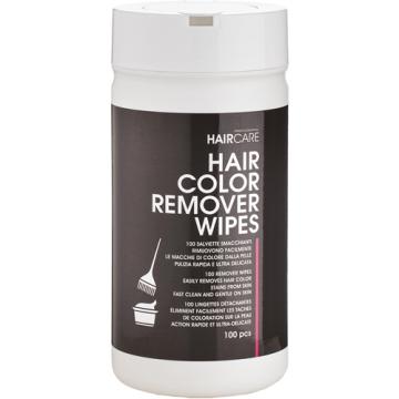 Servetele indepartare pete vopsea 100buc - Haircare de la Mezza Luna Srl