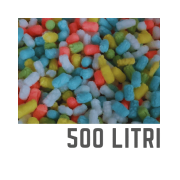 Fulgi biodegradabili mini mix color 500 litri de la Euromaidec Srl
