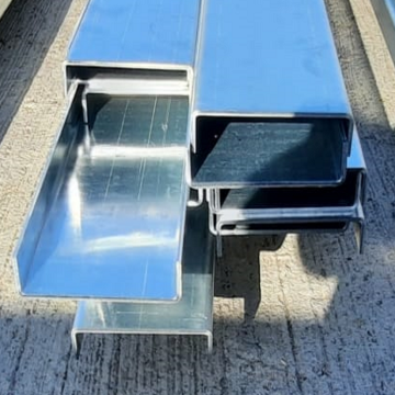 Profil ambutisat otel U pentru rafturi industriale de la H Metal Srl