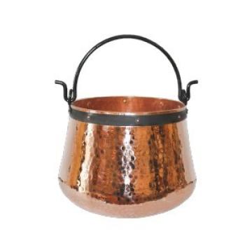 Ceaun traditional, cupru masiv, toarta fier forjat, 5 litri de la Baralchim Srl